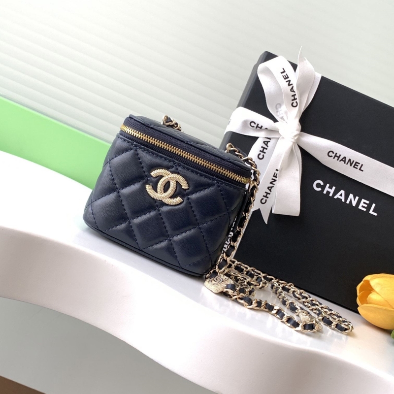 Ch*el cosmetic bags